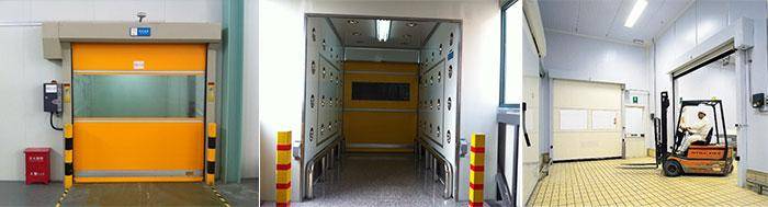 快速卷簾門(mén)貨淋室